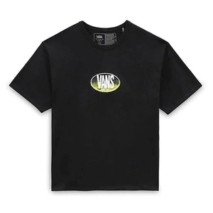 Vans Off The Wall Gradient Logo Loose T Shirt Black Medium