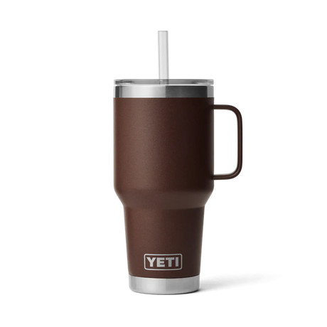 YETI Rambler 1 L Straw Mug Wetlands Brown Home & Kitchen Yeti 