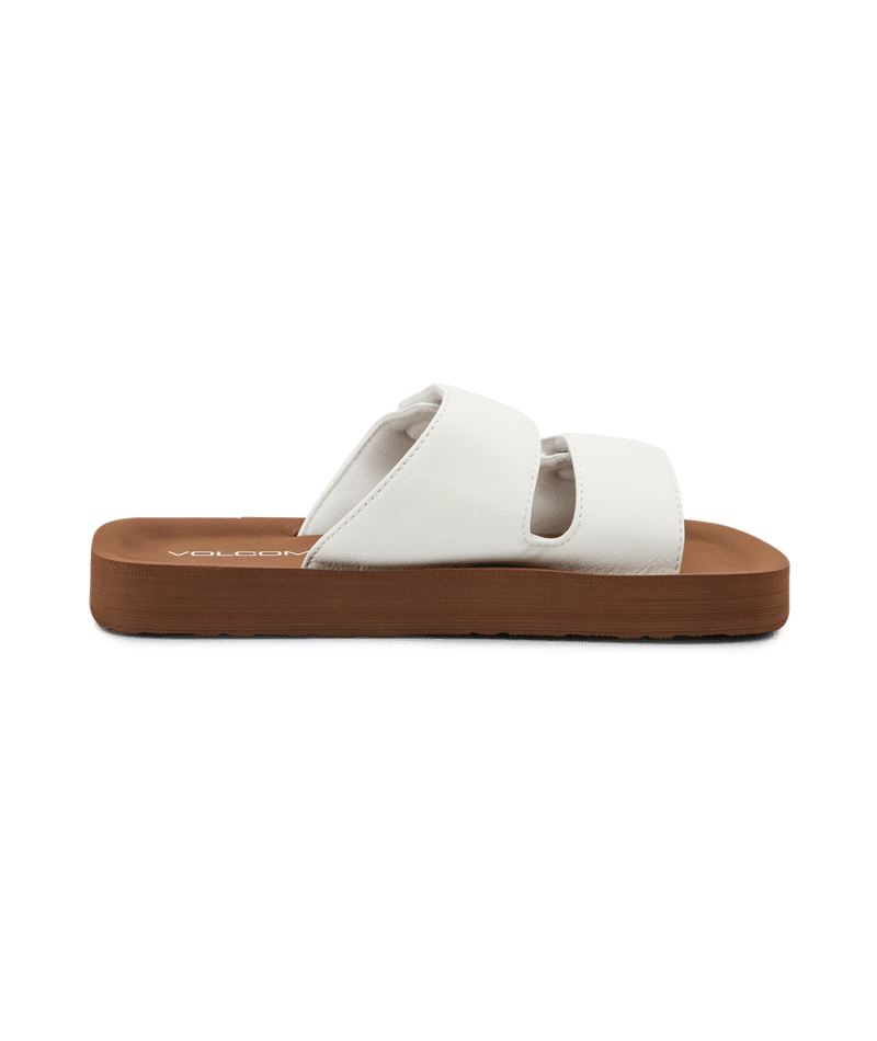 VOLCOM Women's Squared Sandals White Women's Sandals Volcom 