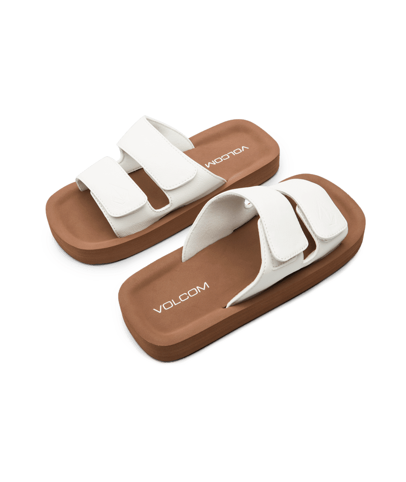 VOLCOM Women's Squared Sandals White Women's Sandals Volcom 