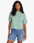 RVCA Women's Kinney Tee Pocket T-Shirt Green Haze Women's T-Shirts RVCA 