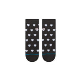 STANCE Women's Hearts Lowrider Socks Charcoal Men's Socks Stance 