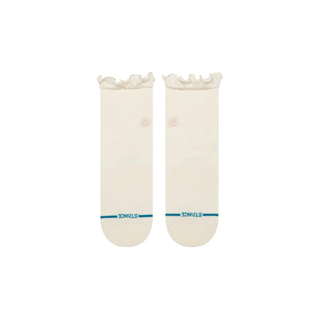 STANCE Women's Ruffle Icon Quarter Sock Ivory Women's Socks Stance 