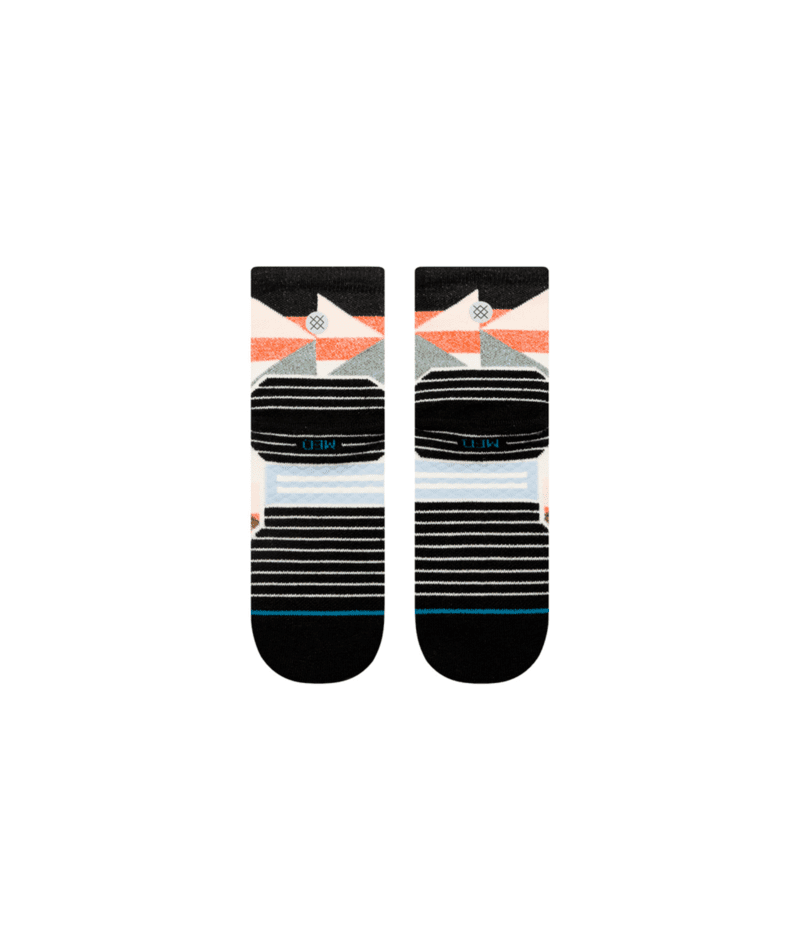 STANCE Women's Mid Wool Athletic Quarter Socks Black Women's Socks Stance 