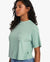 RVCA Women's Kinney Tee Pocket T-Shirt Green Haze Women's T-Shirts RVCA 