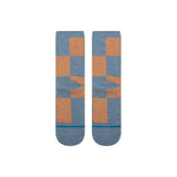 STANCE Women's Patchwork Cozy Crew Sea Blue Women's Socks Stance 