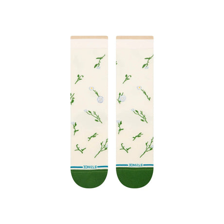 STANCE Women's Wildflower Crew Socks Ivory Women's Socks Stance 