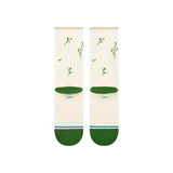 STANCE Women's Wildflower Crew Socks Ivory Women's Socks Stance 