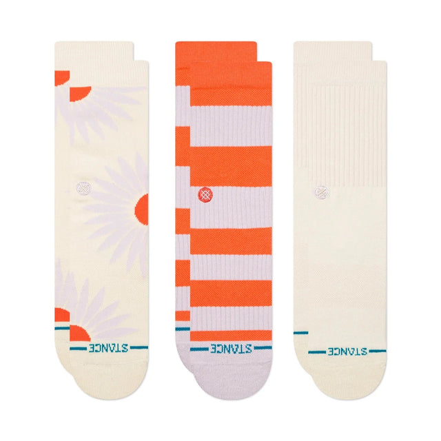 STANCE Women's Prowess Crew Socks 3 Pack Canvas Women's Socks Stance 