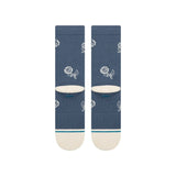 STANCE Women's Petite Bloom Crew Socks Sea Blue Women's Socks Stance 