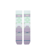 STANCE Women's Temple Mid Poly Snow Socks Sage Women's Snowboard Socks Stance 