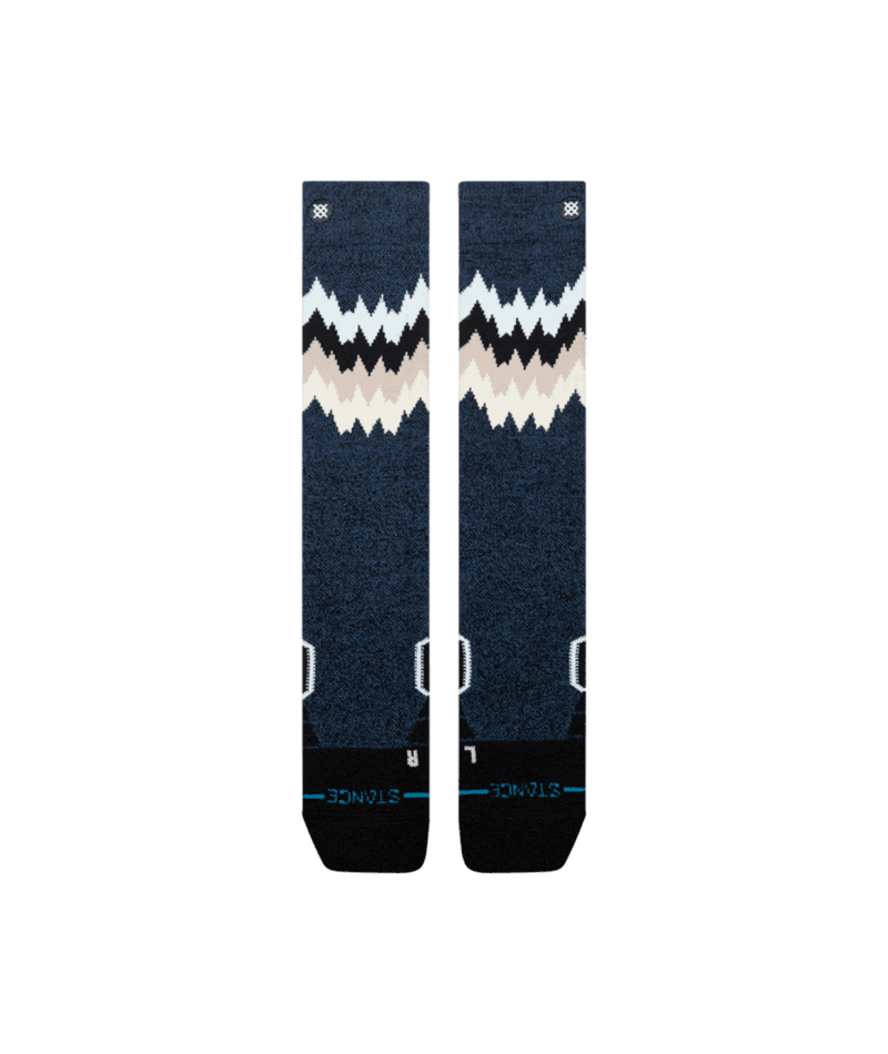 STANCE Women's Thompson Mid Wool Snow Socks Black Heather Women's Snowboard Socks Stance 