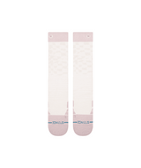 STANCE Women's Check Me Out Mid Crew Snow Socks Lilac Women's Snowboard Socks Stance 