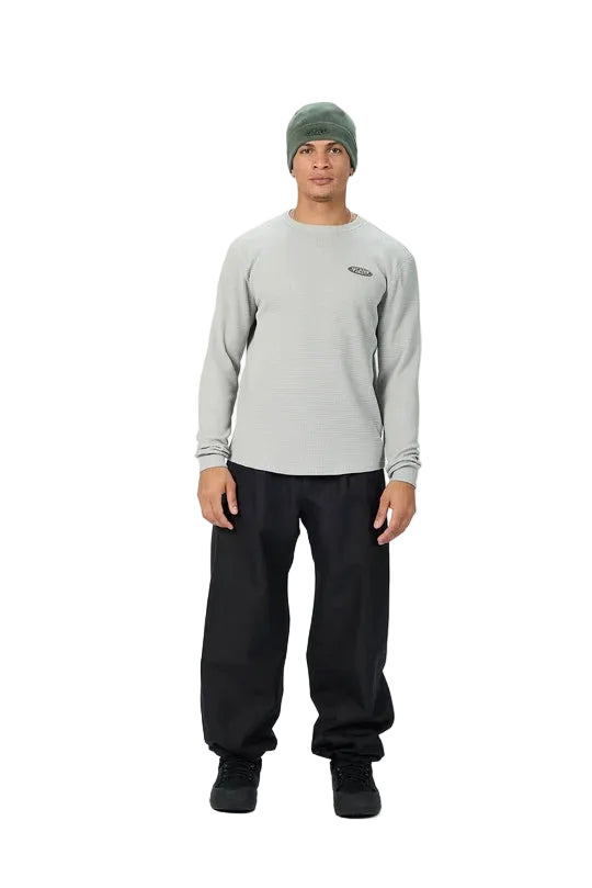 AIRBLASTER Waffle Long Sleeve Shirt Wampa Men's Long Sleeve T-Shirts Airblaster 