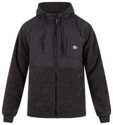 HURLEY Huron Burrito Zip Hoodie Dark Stone Grey Men's Zip Hoodies Hurley 