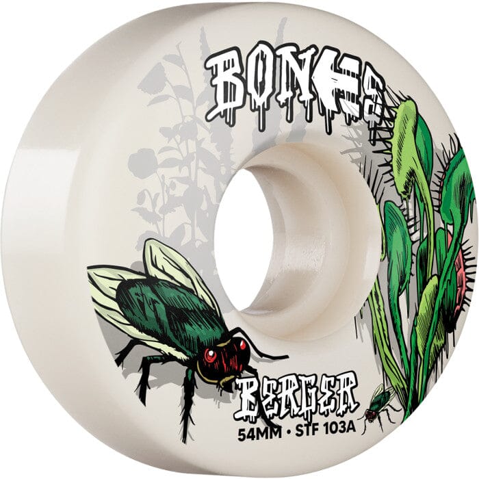 BONES Berger X Etnies V3 Slim 103A 54mm Skateboard Wheels Skateboard Wheels Bones 