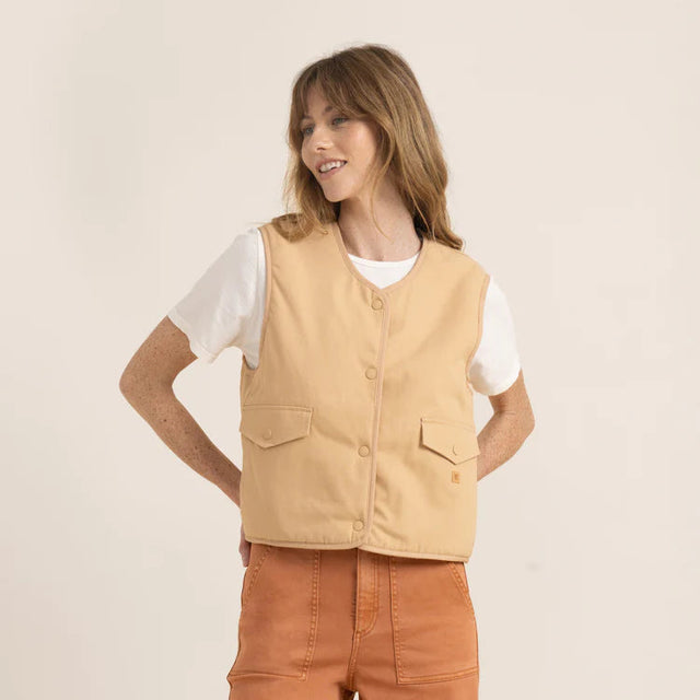 ROARK Women's Bandit Vest Crema Women's Vests Roark Revival 