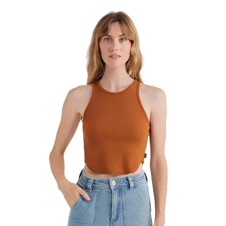 ROARK Women's Cruiser Tank Tobacco Women's Tank Tops and Halter Tops Roark Revival 