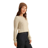 ROARK Women's Well Worn Long Sleeve Thermal Sweater Stone Women's Sweaters Roark Revival 