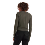 ROARK Women's Well Worn Long Sleeve Thermal Sweater Militarry Women's Sweaters Roark Revival 