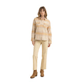 ROARK Women's Amberley Shirt Jacket Caramel Women's Flannels and Button Ups Roark Revival 