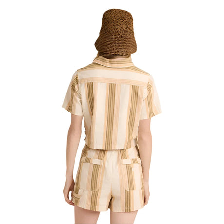 ROARK Women's Camp Short Sleeve Button Up Woddland Women's Blouses Roark Revival 