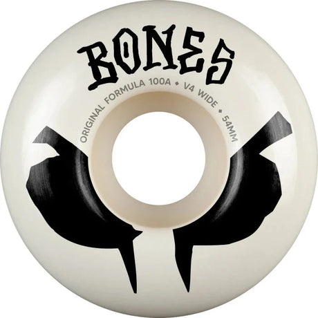 BONES OG V4 Wides 100A 54mm Skateboard Wheels Skateboard Wheels Bones 