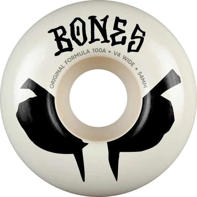 BONES OG V4 Wides 100A 54mm Skateboard Wheels Skateboard Wheels Bones 