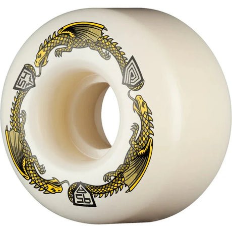 POWELL PERALTA Dragon Formula Yellow 56mm x 34mm 95A V4 Skateboard Wheels Skateboard Wheels Powell Peralta 