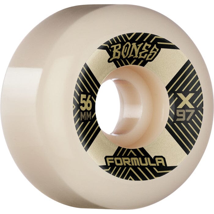 BONES Xcell X-Formula 97A V6 Wide 56mm Skateboard Wheels Skateboard Wheels Bones 