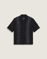 VANS Wheeler Sweater Polo Shirt Black