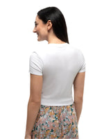 TENTREE Women's Lawson T-Shirt White Women's Short Sleeve T-Shirts Tentree 