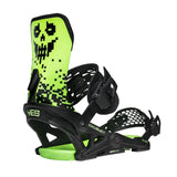 #YES Select Eiki Snowboard Bindings Eiki Green Glow 2026 Men's Snowboard Bindings Yes Snowboards 