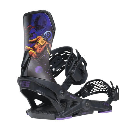 #YES Select Kowalchuk Snowboard Bindings Kowalchuk Black 2026 Men's Snowboard Bindings Yes Snowboards 