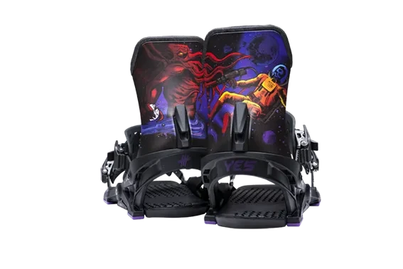 #YES Select Kowalchuk Snowboard Bindings Kowalchuk Black 2026 Men's Snowboard Bindings Yes Snowboards 