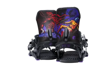 #YES Select Kowalchuk Snowboard Bindings Kowalchuk Black 2026 Men's Snowboard Bindings Yes Snowboards 