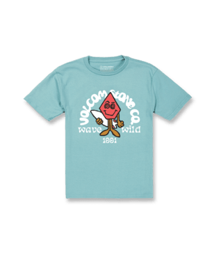VOLCOM Toddler's Wave Wild T-Shirt Cali Blue Toddler Short Sleeve T-Shirts Volcom 