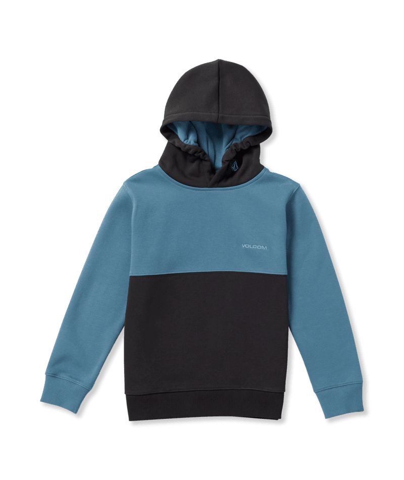 VOLCOM Toddler Divided Pullover Hoodie Indigo Ridge Toddler Hoodies Volcom 