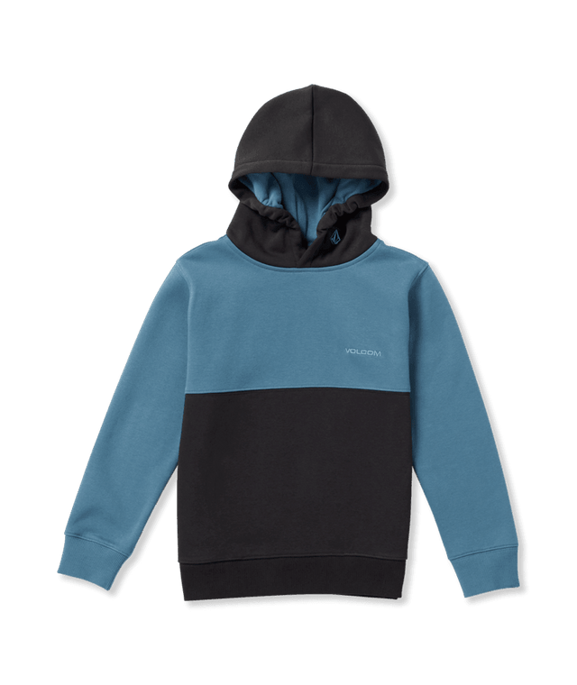 VOLCOM Toddler Divided Pullover Hoodie Indigo Ridge Toddler Hoodies Volcom 