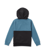 VOLCOM Toddler Divided Pullover Hoodie Indigo Ridge Toddler Hoodies Volcom 