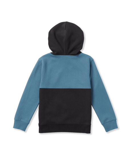 VOLCOM Toddler Divided Pullover Hoodie Indigo Ridge Toddler Hoodies Volcom 