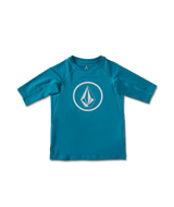 VOLCOM Toddler's Lido Short Sleeve UPF 50+ Rashguard Barrier Reef Toddler Short Sleeve T-Shirts Volcom 