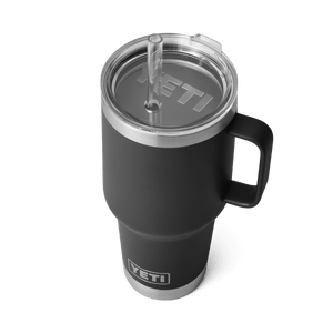 YETI Rambler 1 L Straw Mug Black Drinkware Yeti 