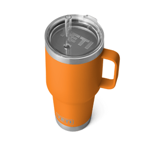 YETI Rambler 1 L Straw Mug King Crab Orange Drinkware Yeti 