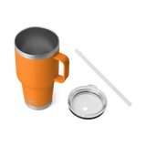 YETI Rambler 1 L Straw Mug King Crab Orange Drinkware Yeti 