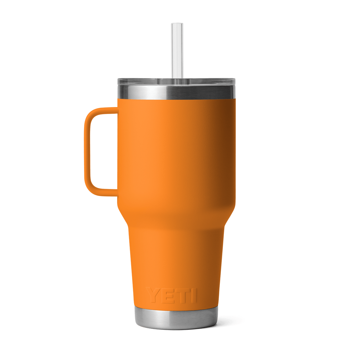 YETI Rambler 1 L Straw Mug King Crab Orange Drinkware Yeti 