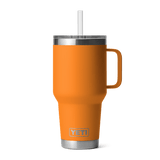 YETI Rambler 1 L Straw Mug King Crab Orange Drinkware Yeti 