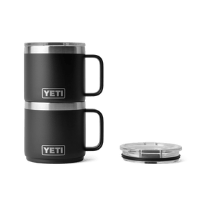 YETI Rambler 295 ML Stackable Mug Black Drinkware Yeti 