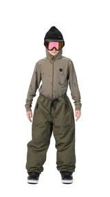 AIRBLASTER Youth Access Snow Pants Olive Grid 2027 Youth Snow Pants Airblaster 