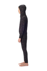 AIRBLASTER Youth Ninja Suit Black Leopard Youth Base Layers Airblaster 